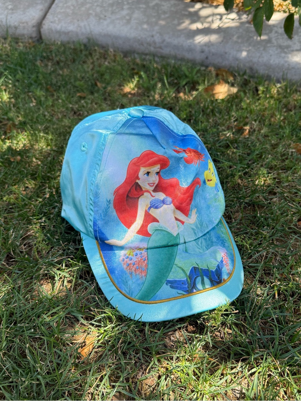 Vintage Y2K Disney Ariel Kids Hat